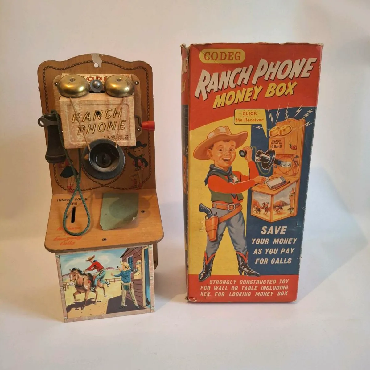 1950's Ranch Phone Money Box - Image 1