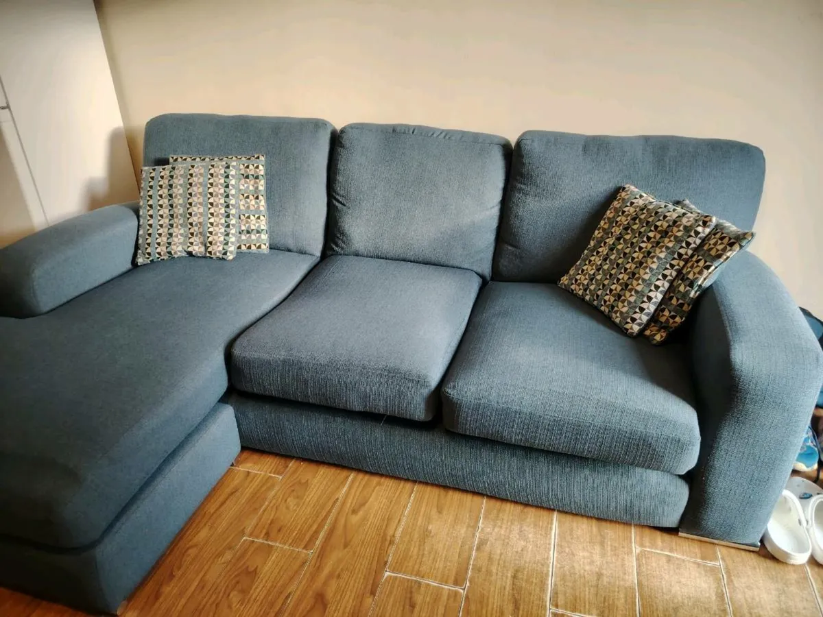 3 Seater L Couch + Single Seater Sofa - Image 1