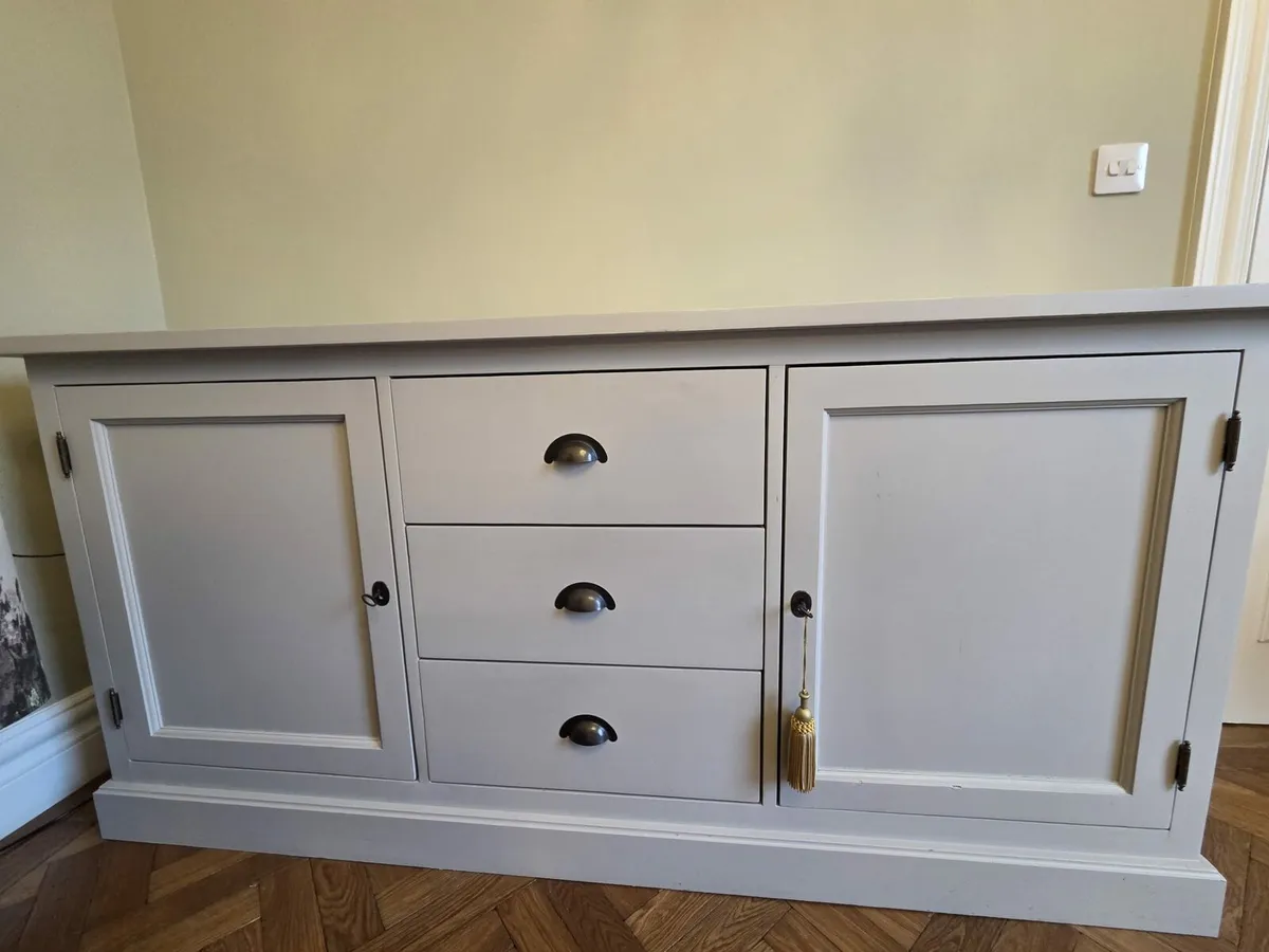 French Grey 3 Drawer Sideboard - €500 ONO - Image 4