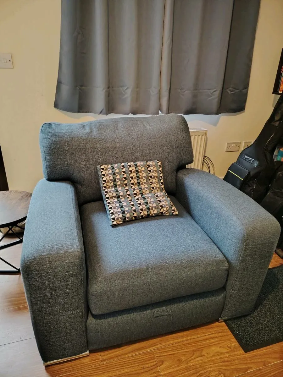 3 Seater L Couch + Single Seater Sofa - Image 2