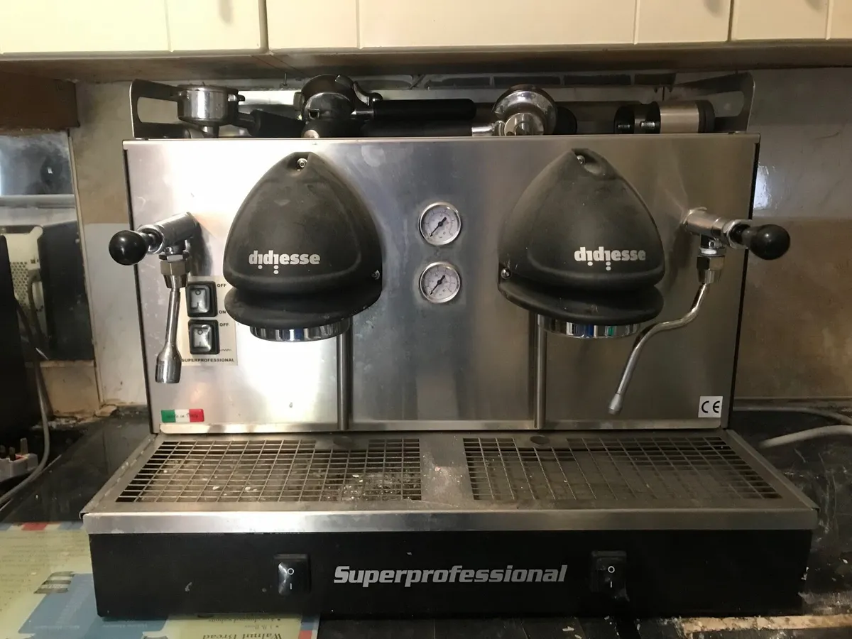 Double commercial/domestic coffee machine - Image 1