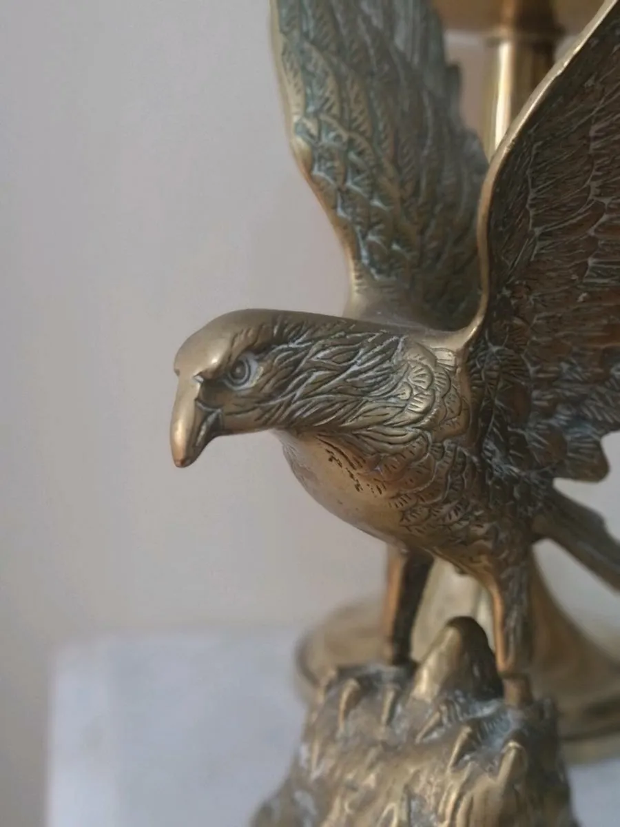 Solid brass eagle - Image 2