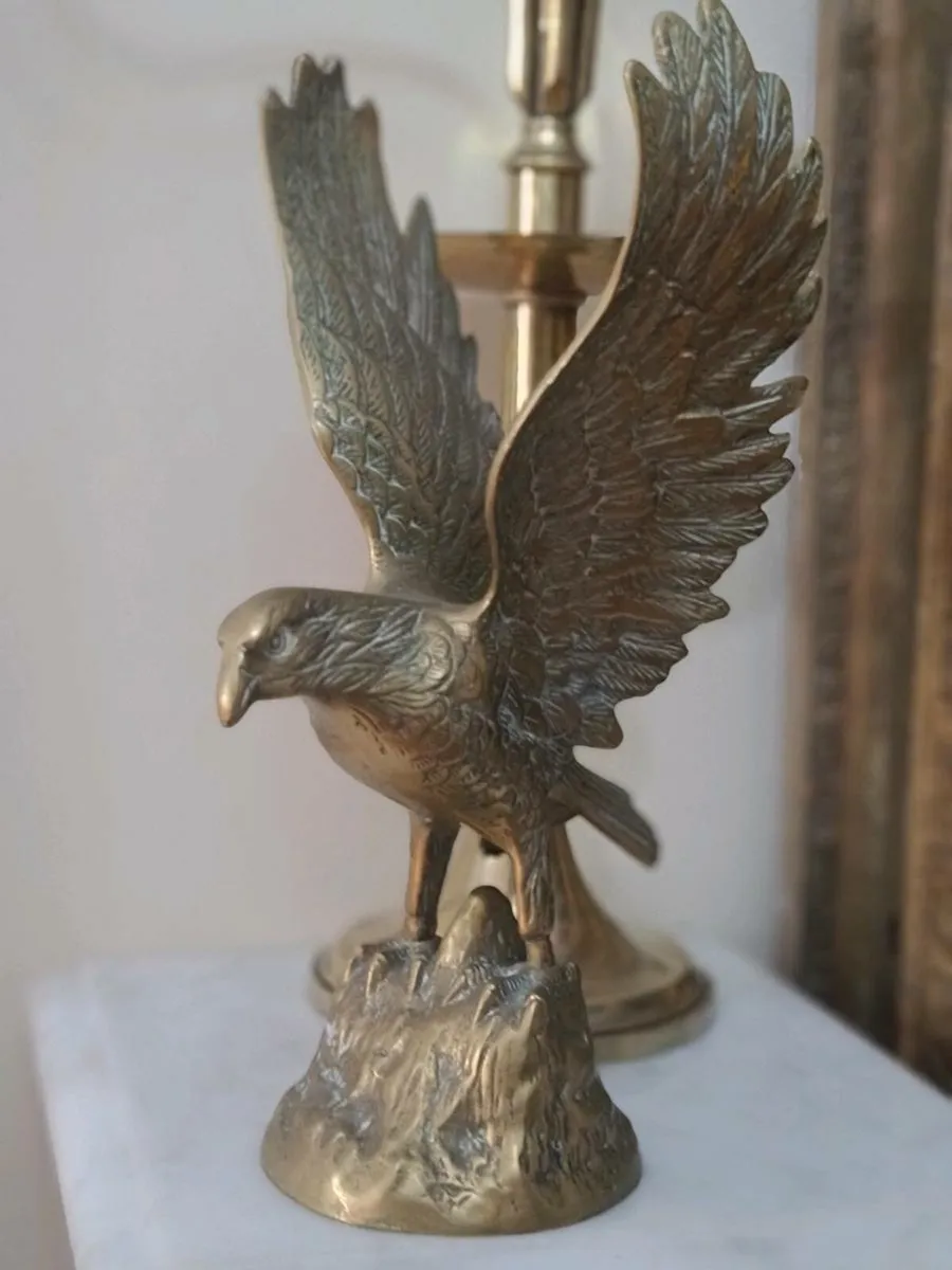 Solid brass eagle - Image 3