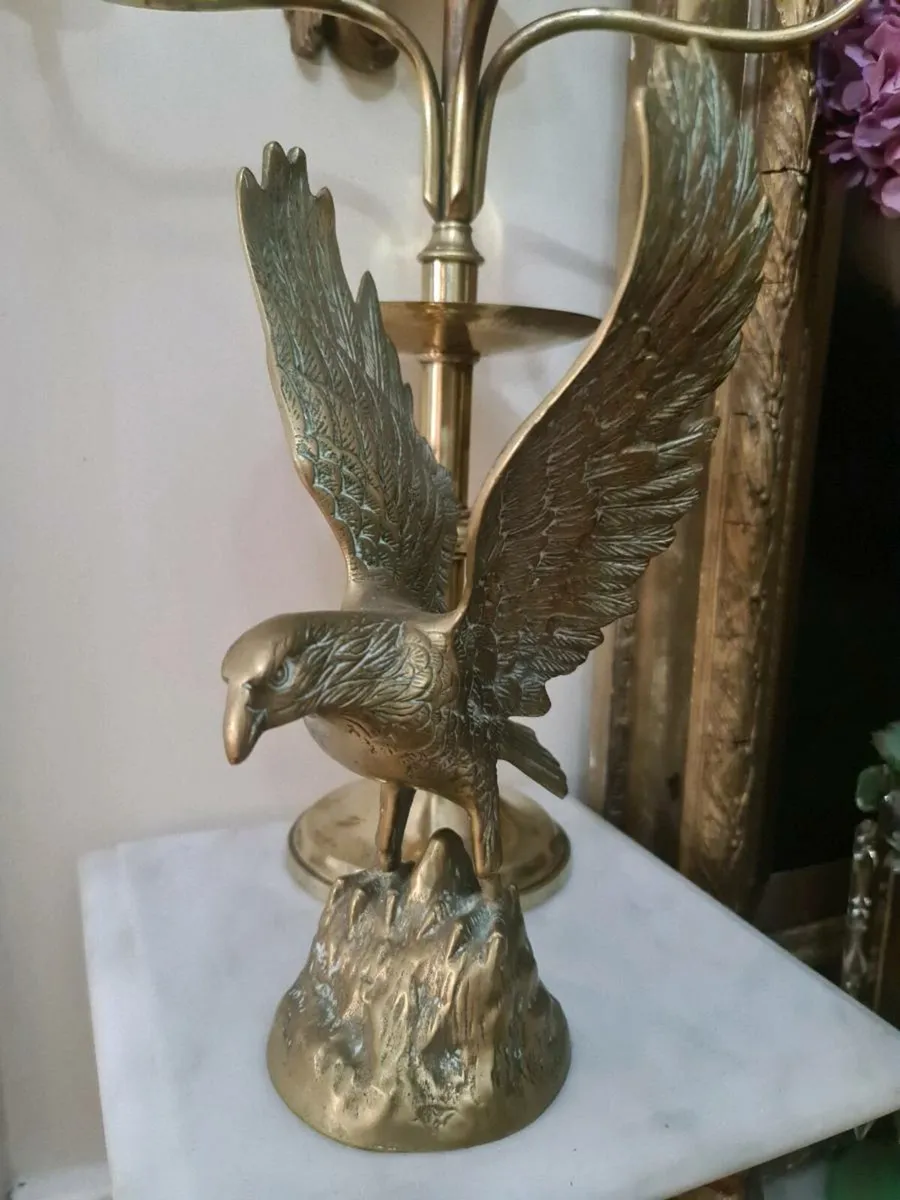 Solid brass eagle - Image 4