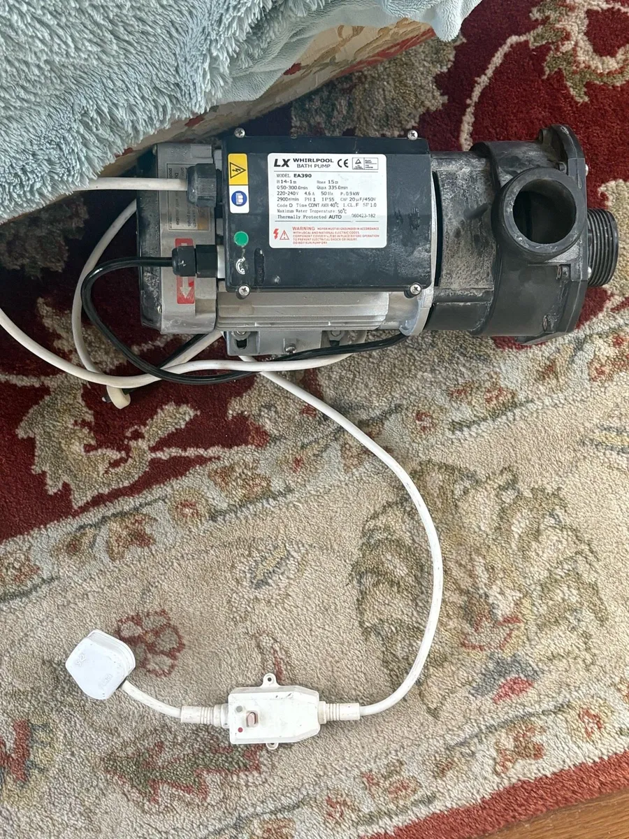 WHIRLPOOL BATH PUMP EA390 - Image 3