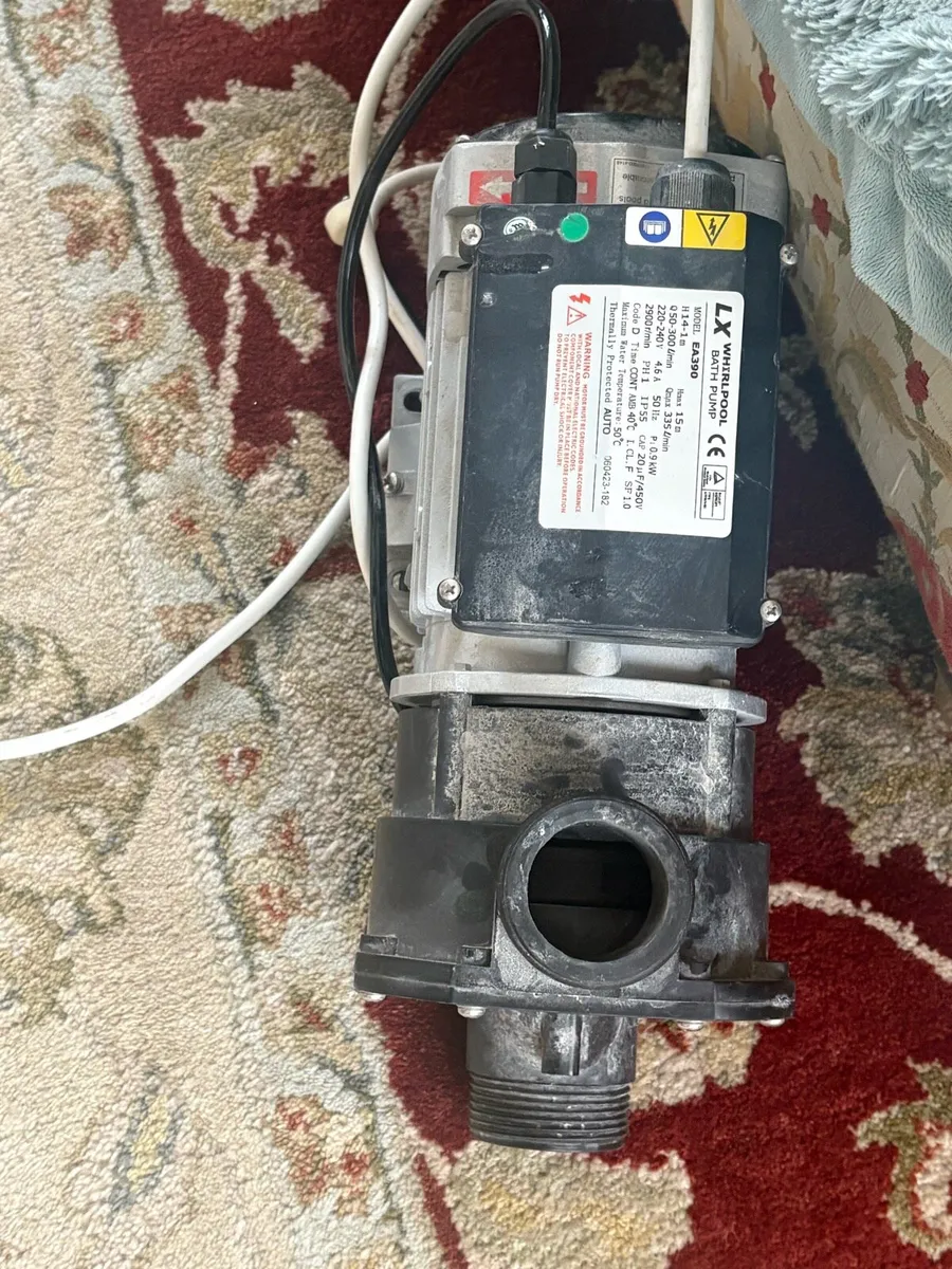 WHIRLPOOL BATH PUMP EA390 - Image 4