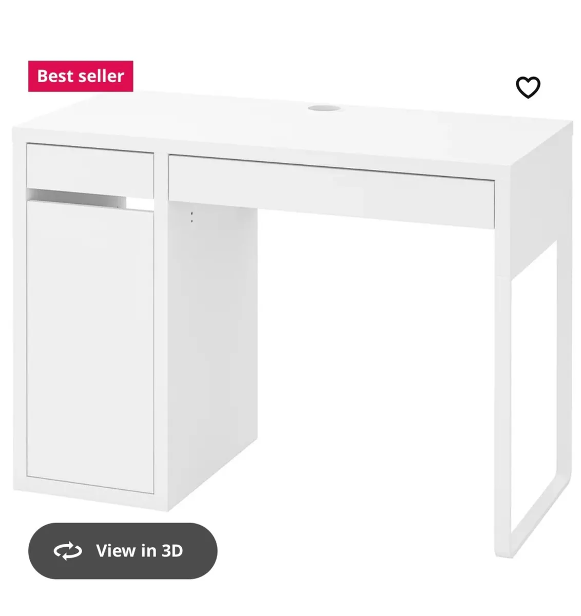 Desk and office chair - Image 1