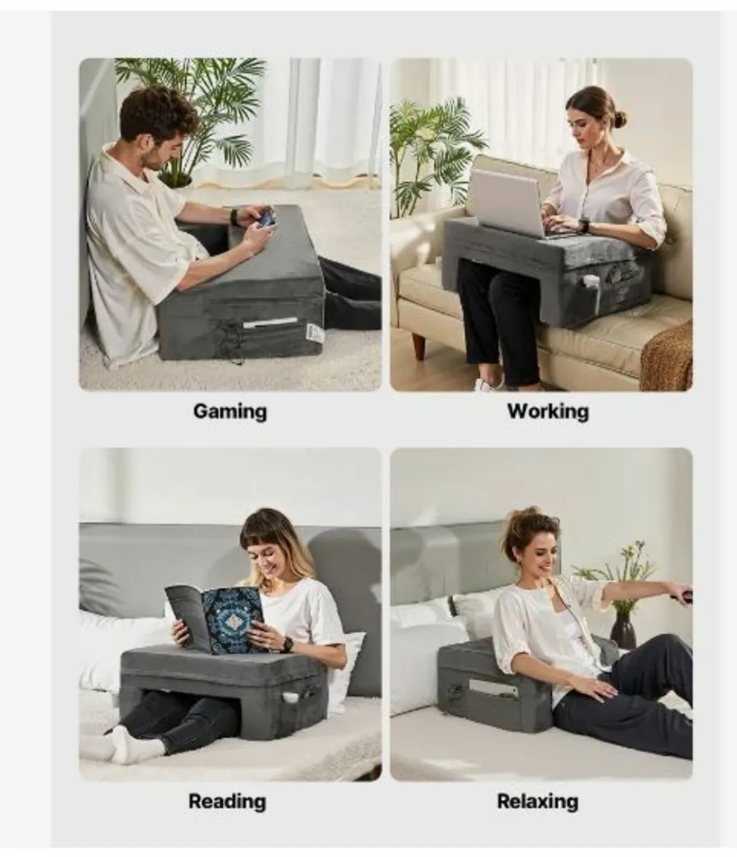 Reading Pillow Lap Desk Pillow - Image 3