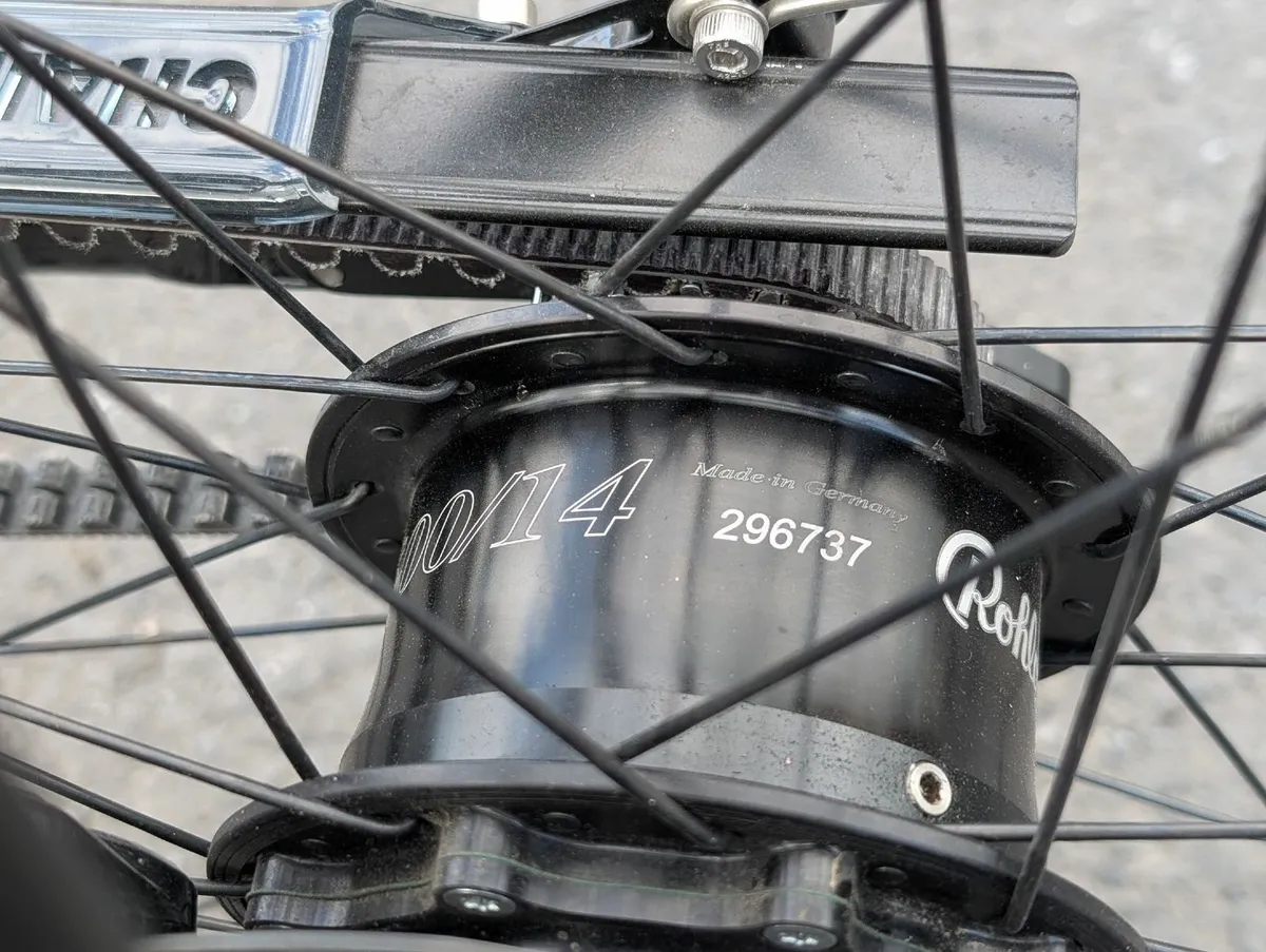 Bottcher Trekk Lite rohloff hub bike - Image 2