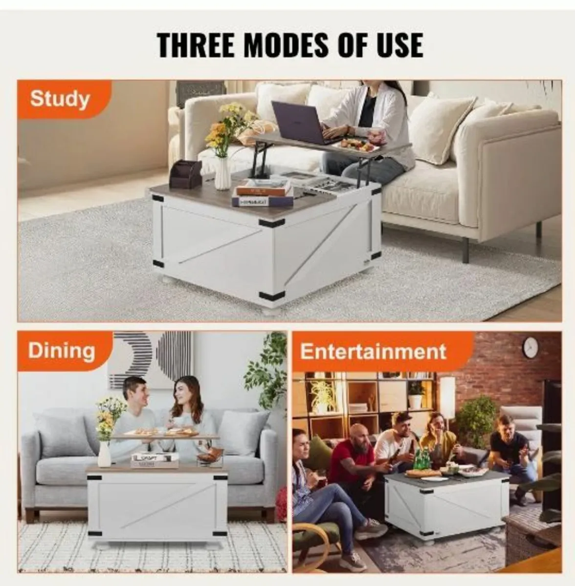Farmhouse Coffee Table - Image 2
