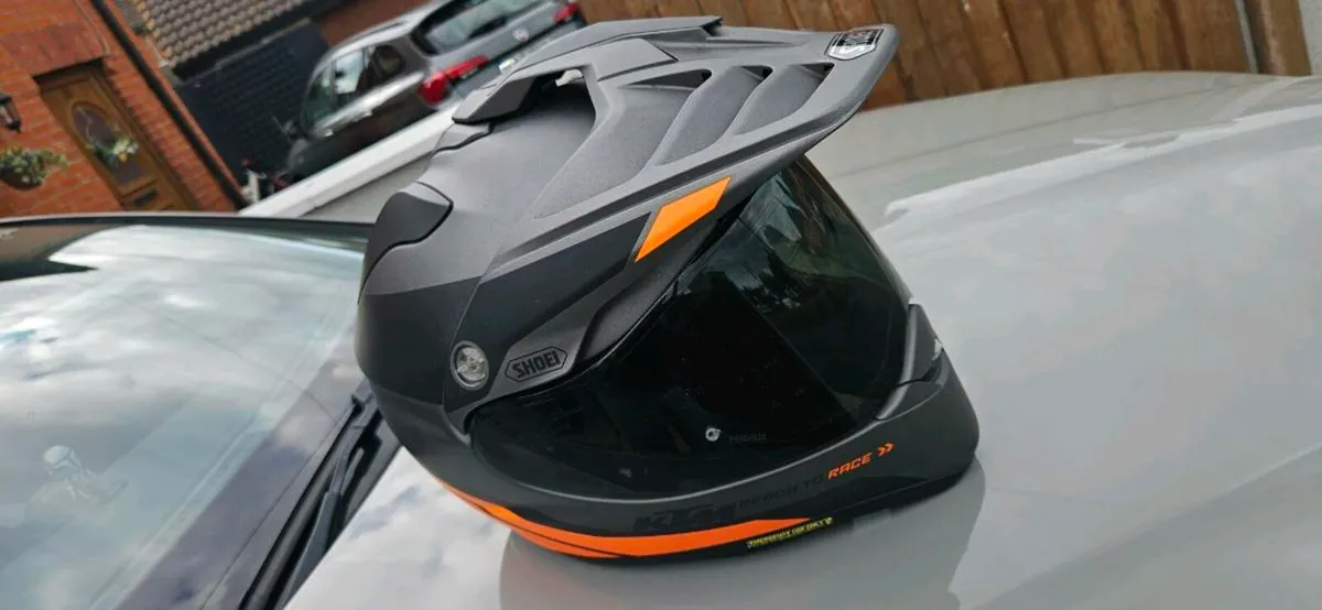 . Shoei Hornet Adv KTM. - Image 1