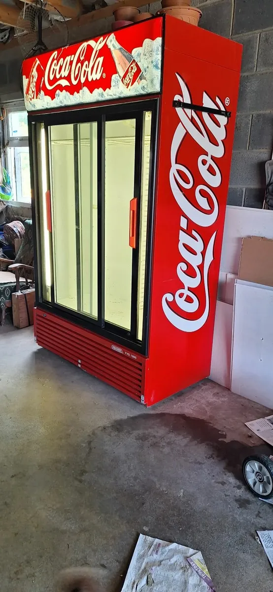 Coke fridge / display cooler. - Image 4