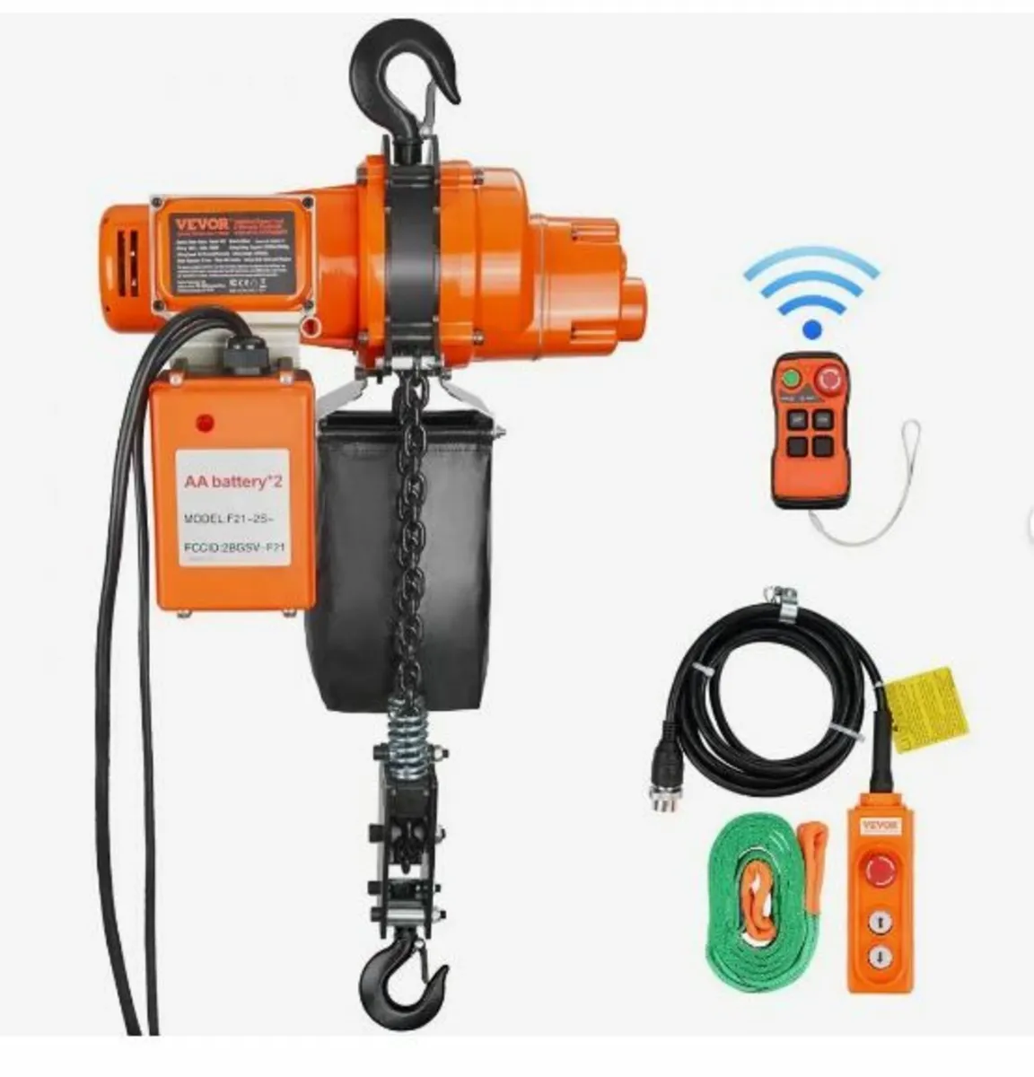 Electric Chain Hoist Single Phase Crane Hoist - Image 1