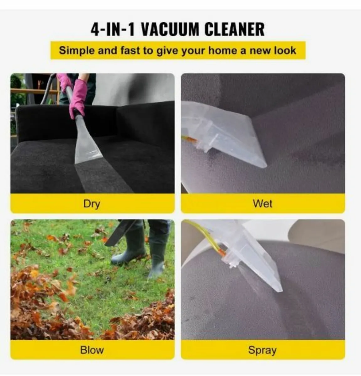 Wet Dry Vacuum Cleaner - Image 3