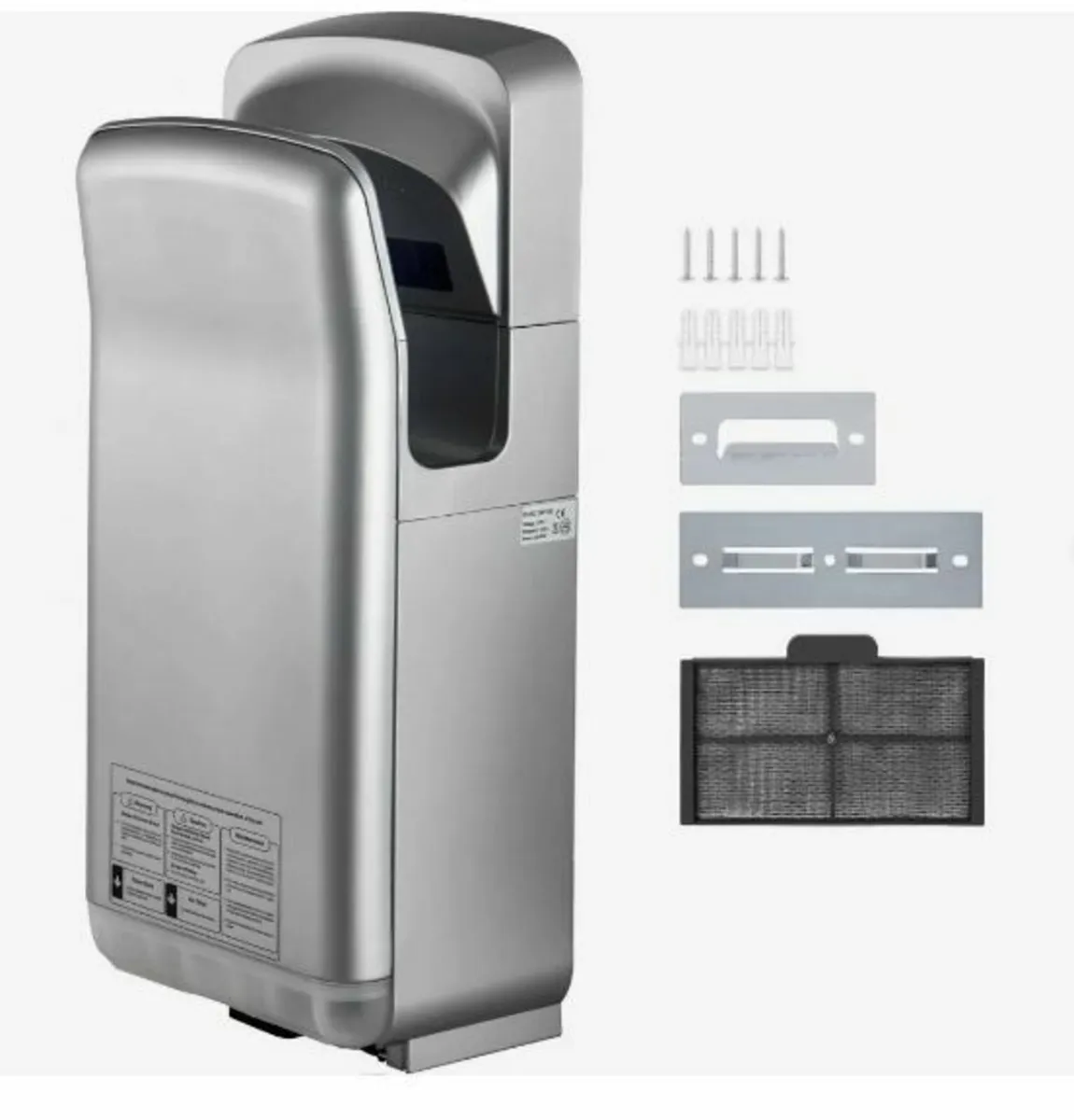Jet Hand Dryer, Premium Electric Commercial - Image 1