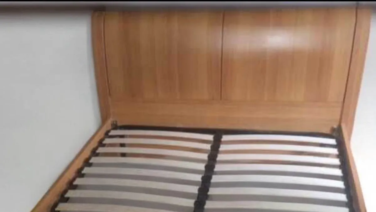 King size bedframe - Image 4