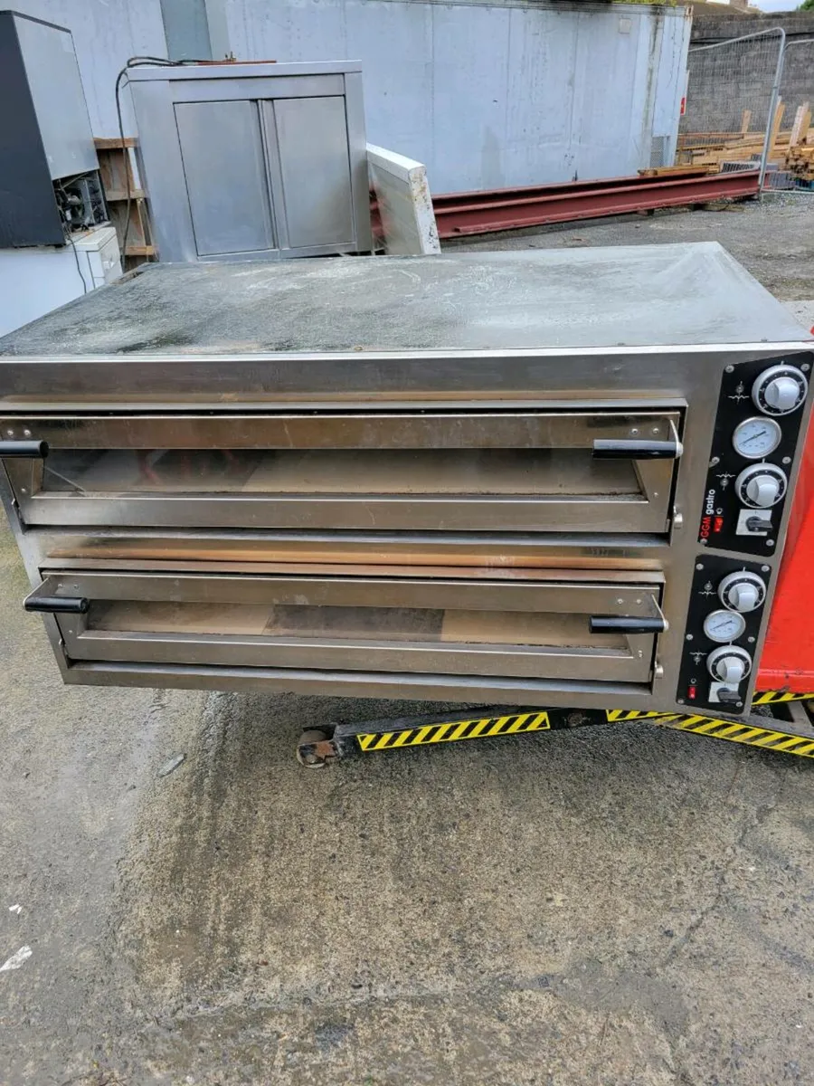 Pizza Oven Double Deck GGM GASTRO PDP66B - Image 2