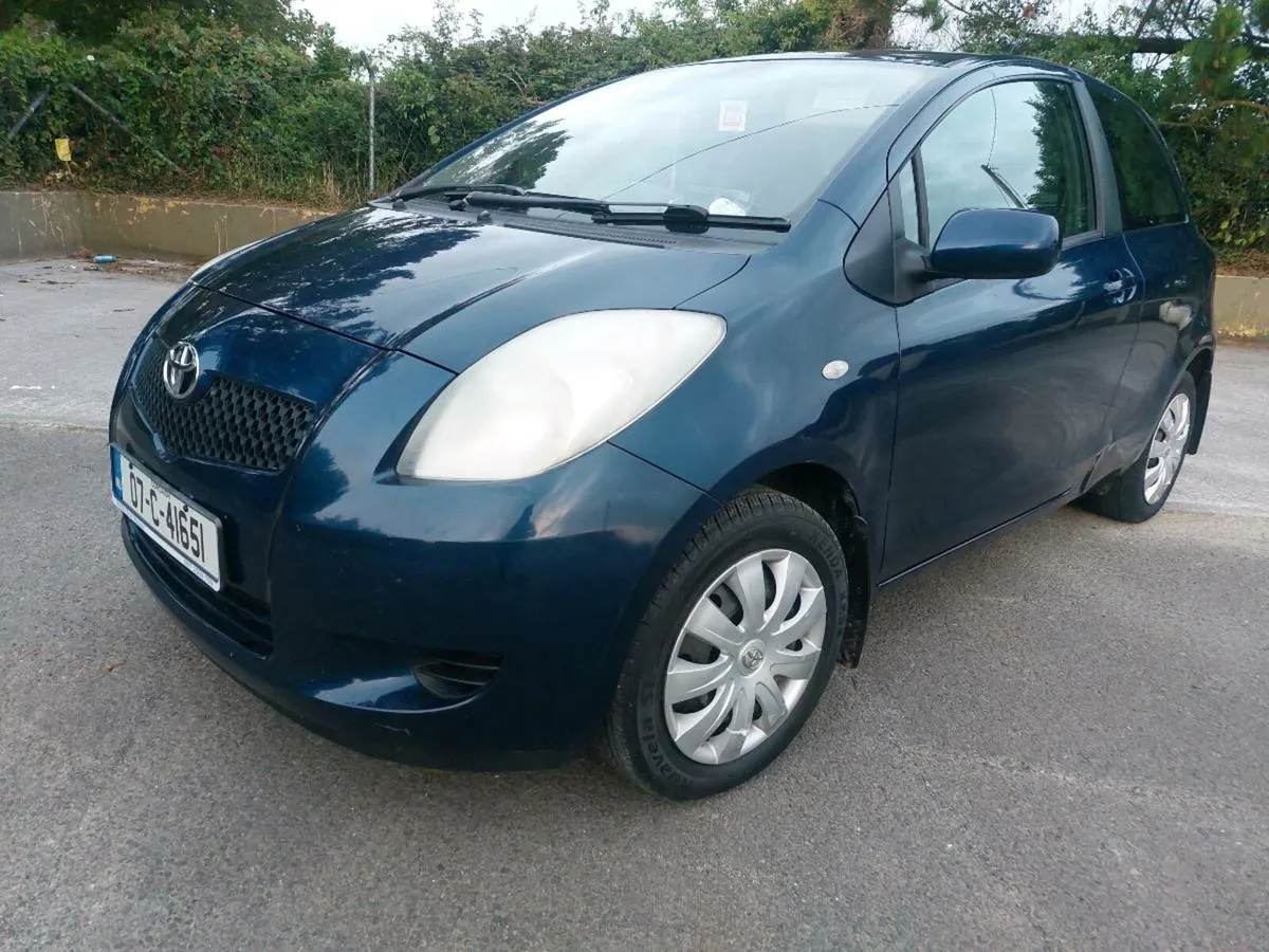 2007 toyota yaris new nct9/26 only 90000miles - Image 2