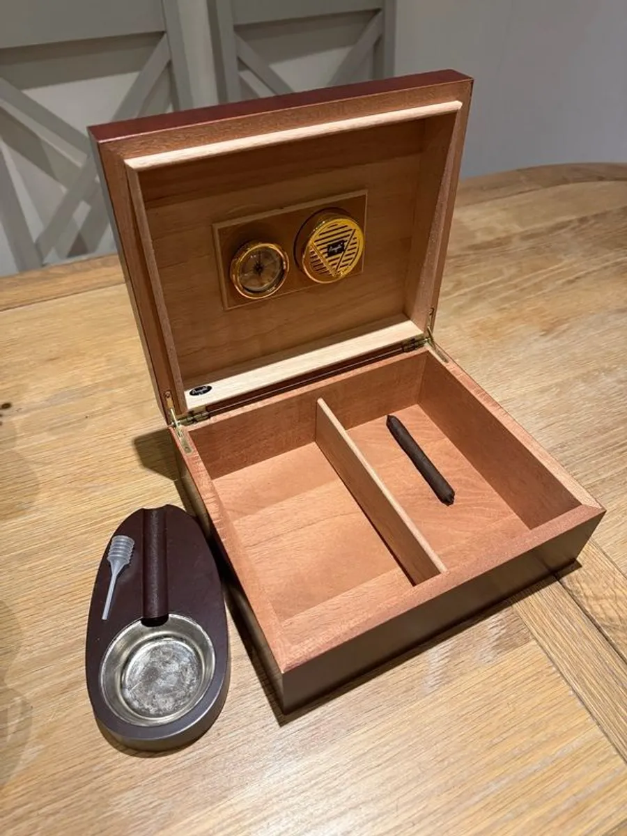 Angelo Cherry Cigar Humidor - Image 2