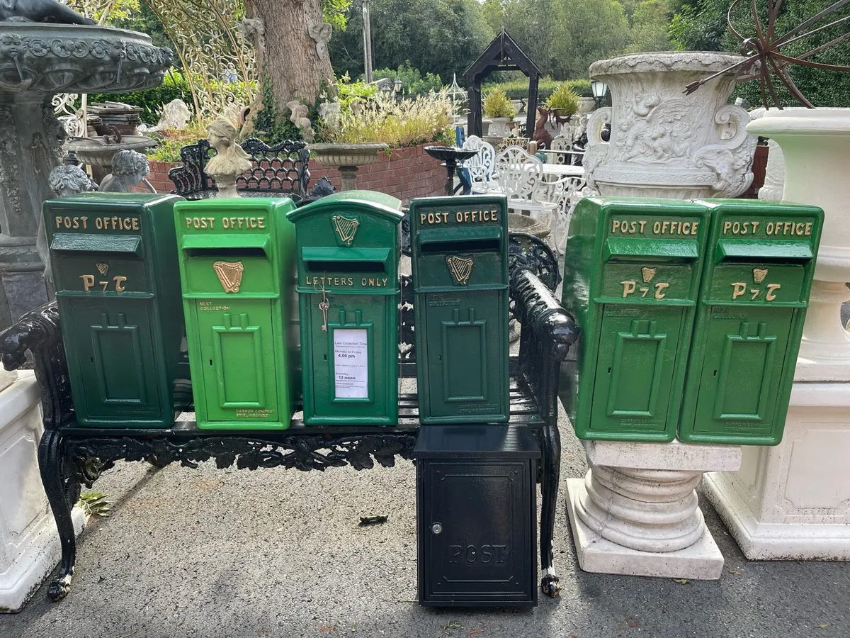 Irish post box building into wall - Image 2