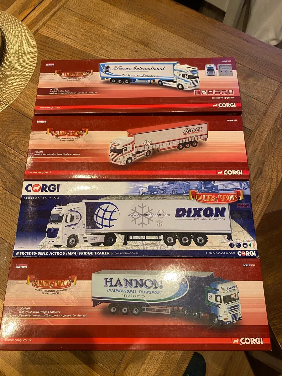 Tekno corgi model trucks 1:50 scale - Image 3