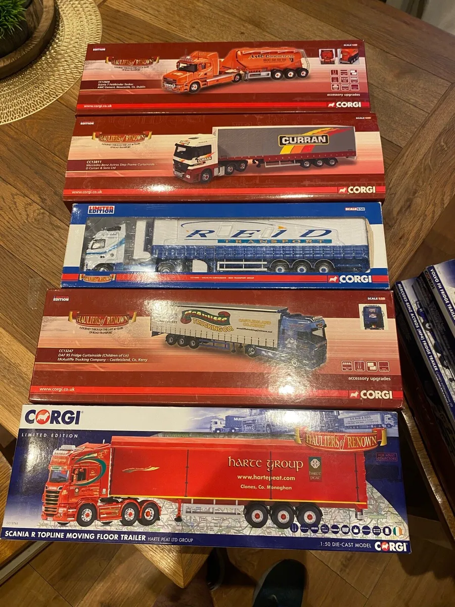 Tekno corgi model trucks 1:50 scale - Image 4