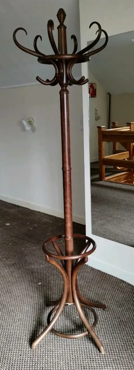 Upright coat stands (2)