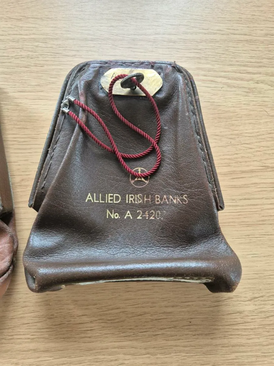 Vintage bank deposit bags - Image 2
