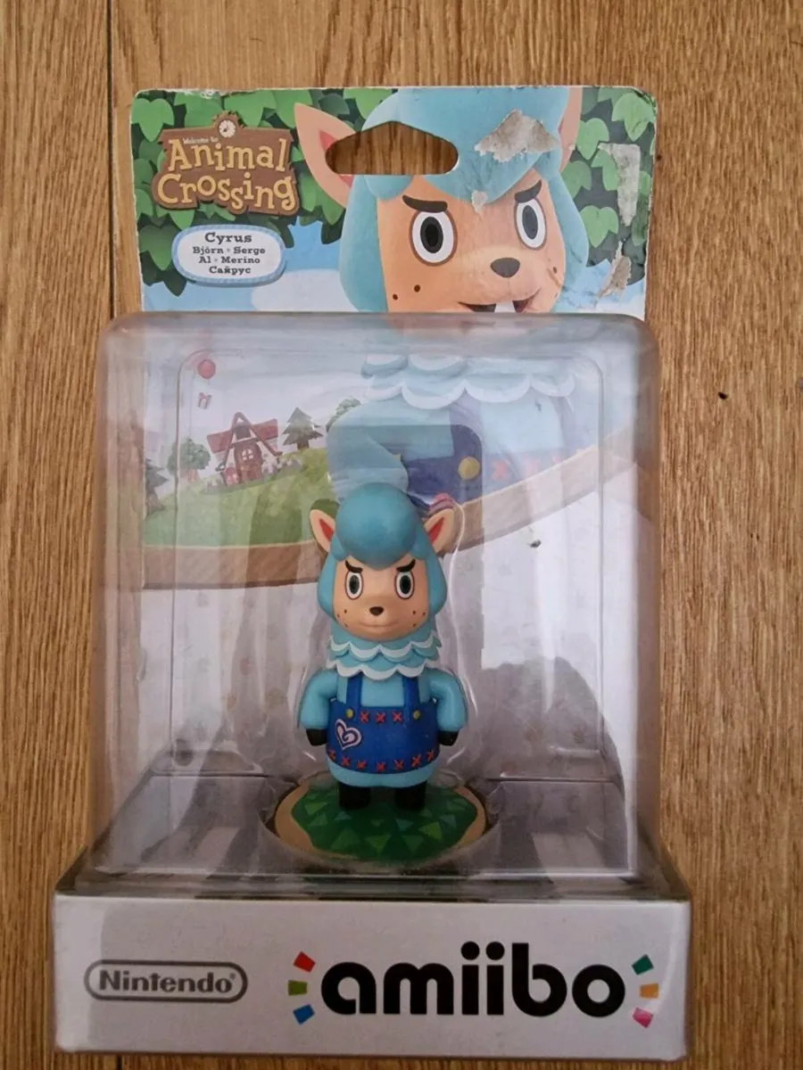 Animal Crossing Collection  Cyrus Amiibo Action F - Image 1