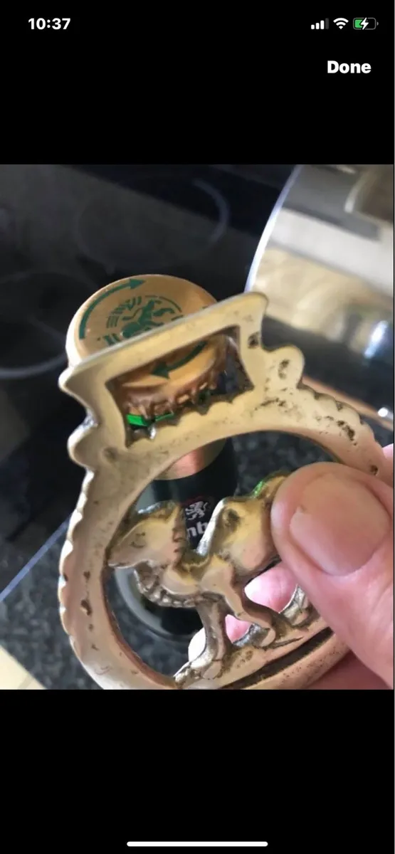 Vintage Brass Camel Bottle Opener - Image 4
