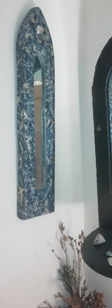 Ceramic Gothic Mirror