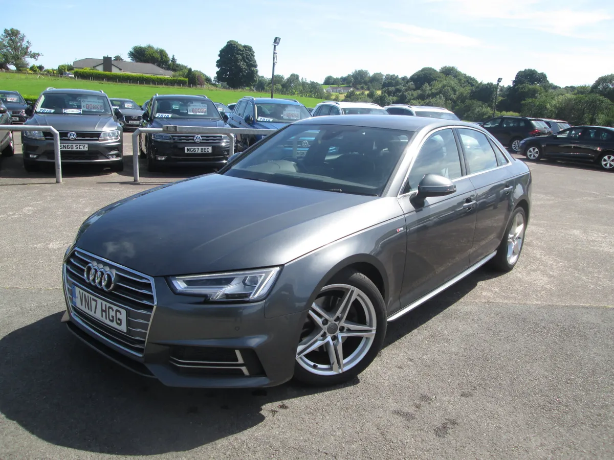 2017  AUDI  A4  2.0  TDI  S-LINE  4DR - Image 2