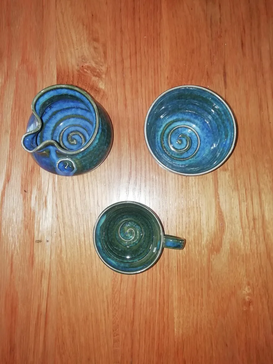 Earthenware Collection (Blue) Set of 3 - Image 2