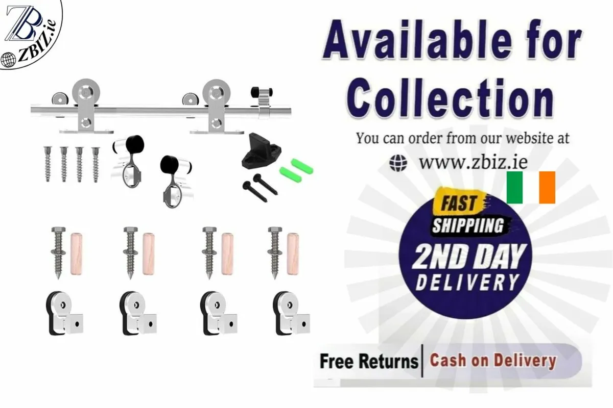 Sliding Door Fitting 183 cm / 6 ft Sliding Door - Image 1