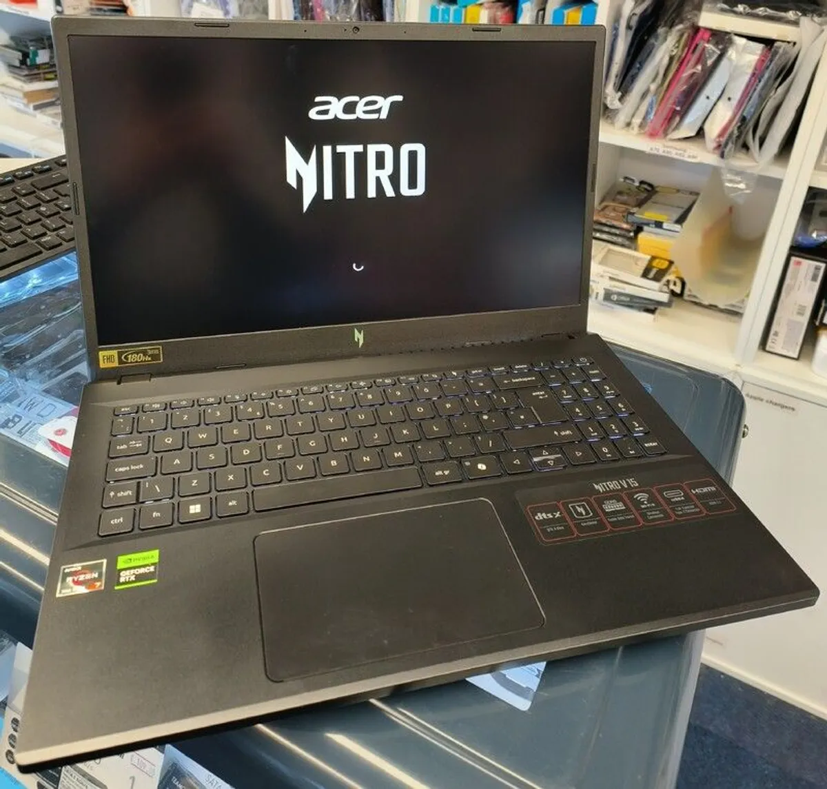 Acer Nitro V15 Anv15-41-r8j1 Gaming Amd Ryzen 7 7735hs 16gb Ram 1tb Ssd Rtx 4060 - Image 2