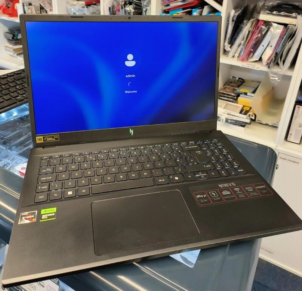 Acer Nitro V15 Anv15-41-r8j1 Gaming Amd Ryzen 7 7735hs 16gb Ram 1tb Ssd Rtx 4060 - Image 3