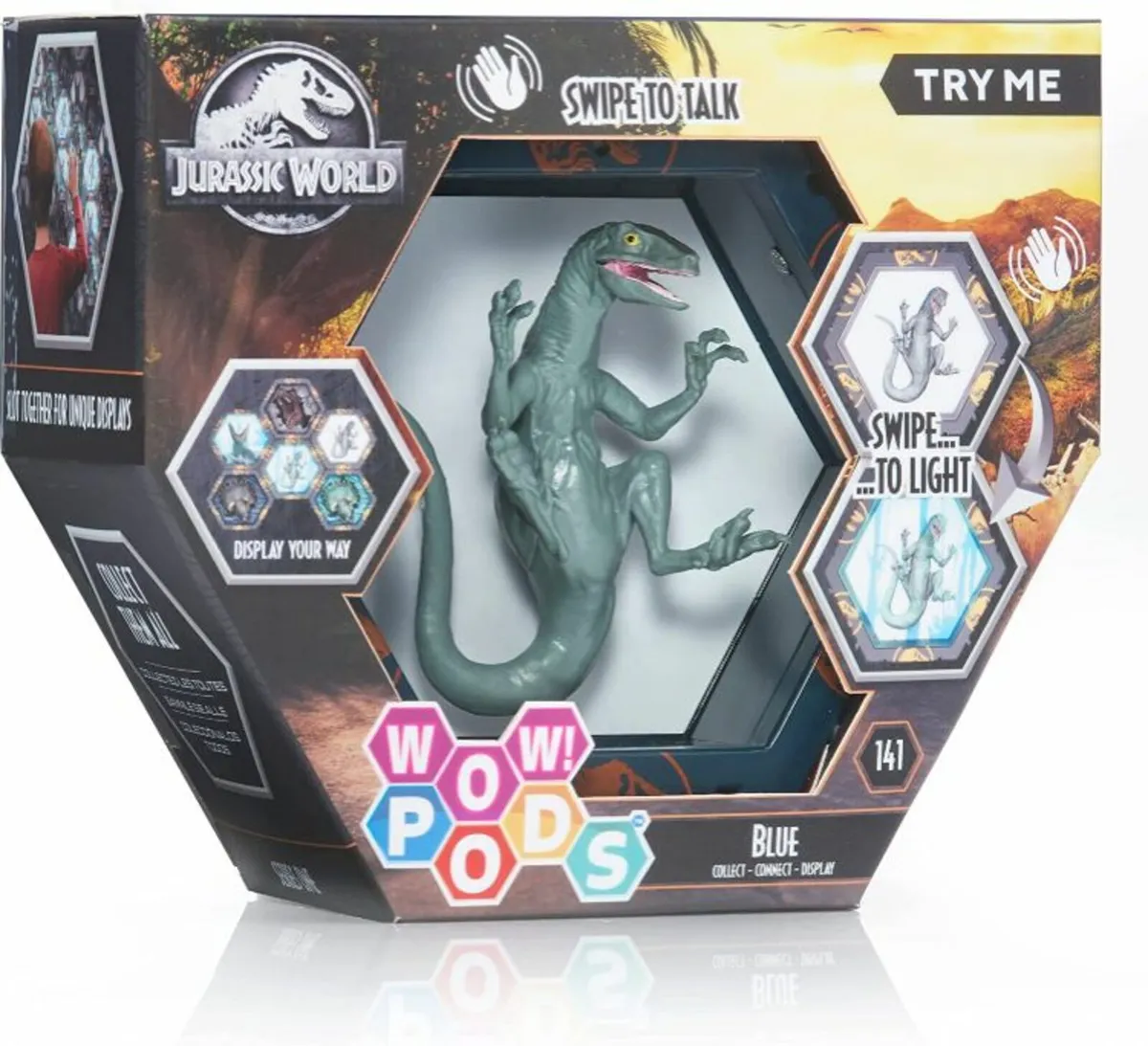 Wow Pods Jurassic World Blue Action Figure - Image 3