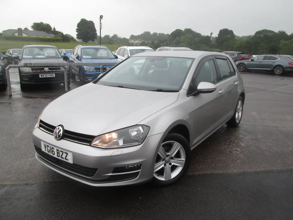 2016  VOLKSWAGEN  GOLF  1.6  TDI  MATCH  EDITION - Image 2