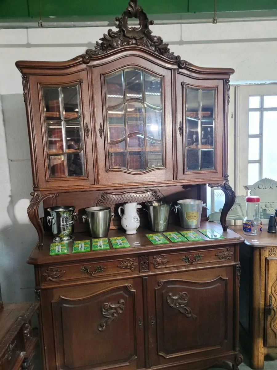French display cabinet 145/55/255 cm
