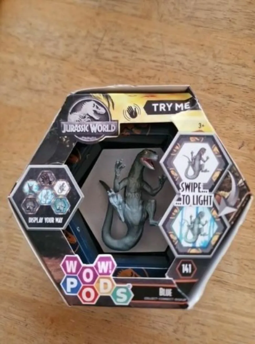 Wow Pods Jurassic World Blue Action Figure - Image 1