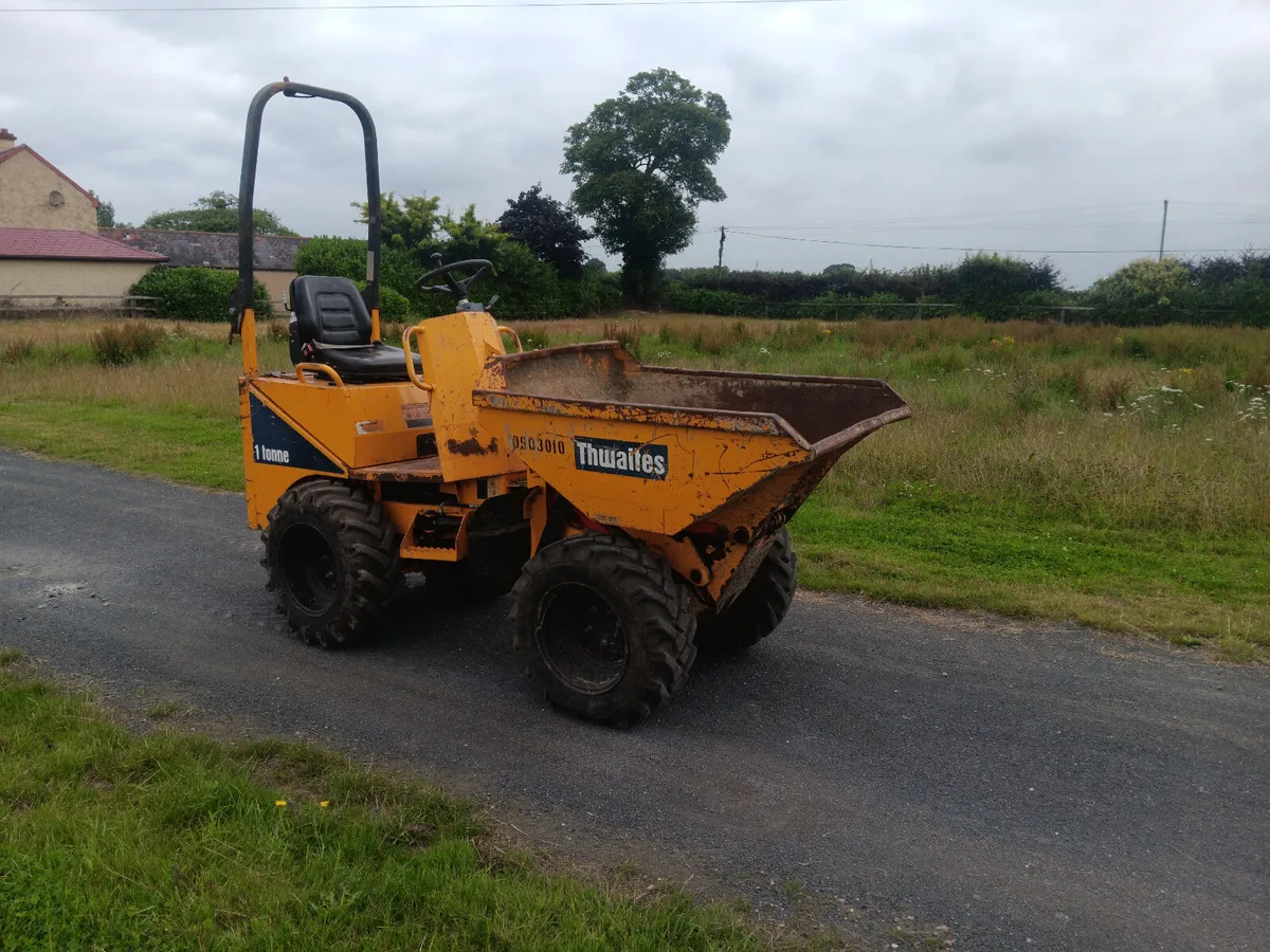 Thwaites 1 ton dumper - Image 2