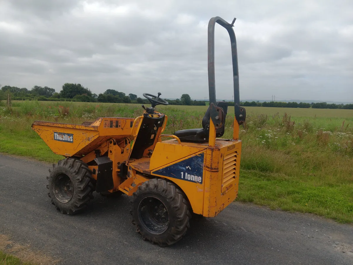 Thwaites 1 ton dumper - Image 3