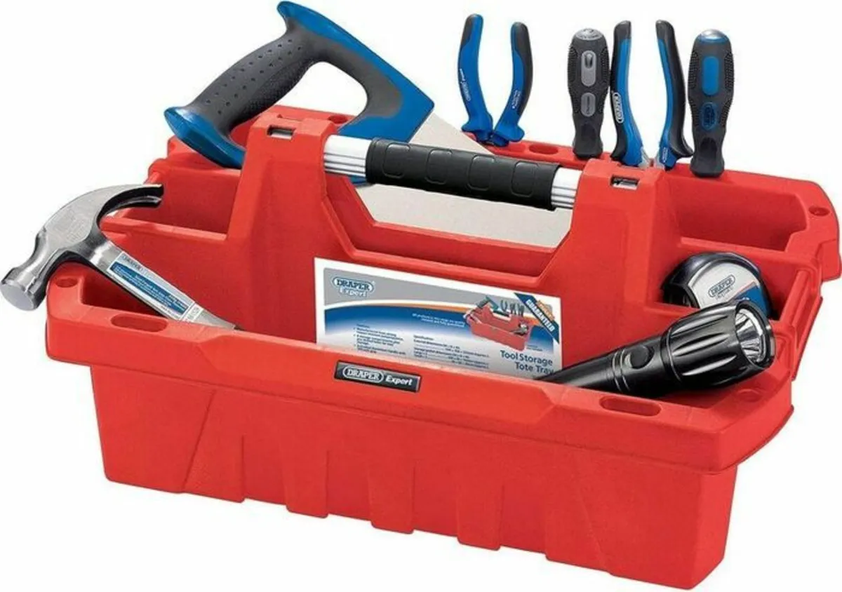 2 x Draper Expert Tote Trays for tools - NEW - Image 2