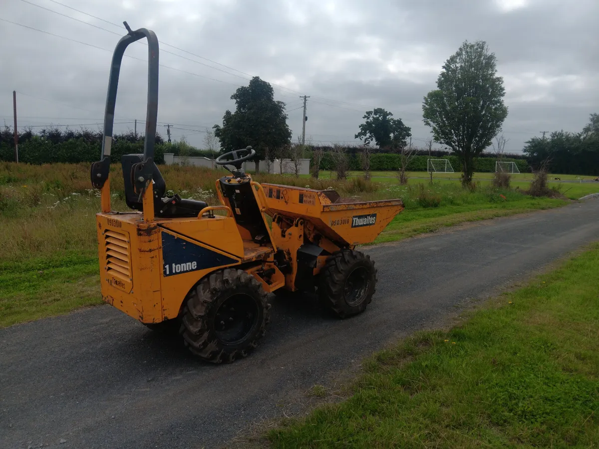Thwaites 1 ton dumper - Image 4
