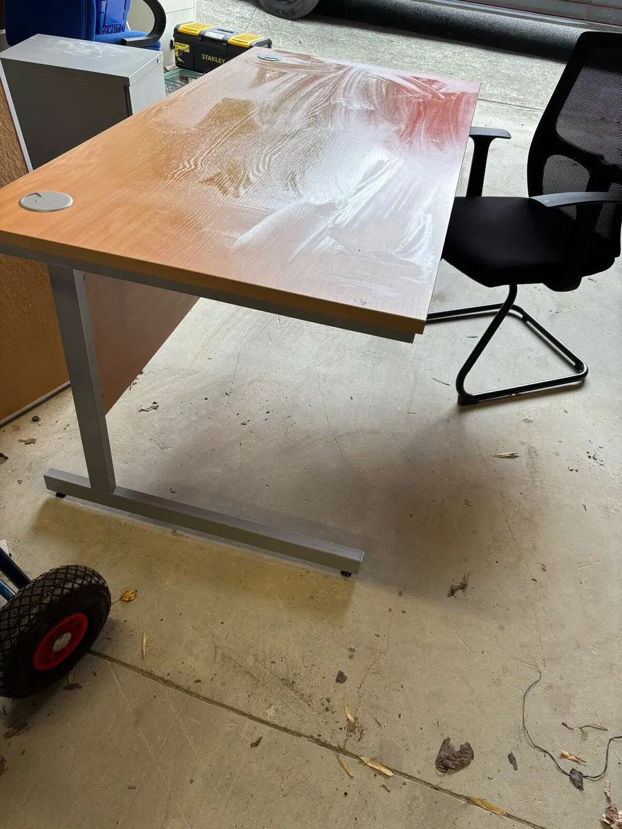 Rectangular desk sale - Image 2