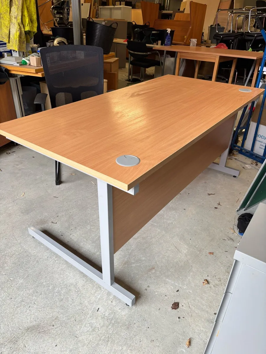 Rectangular desk sale - Image 4