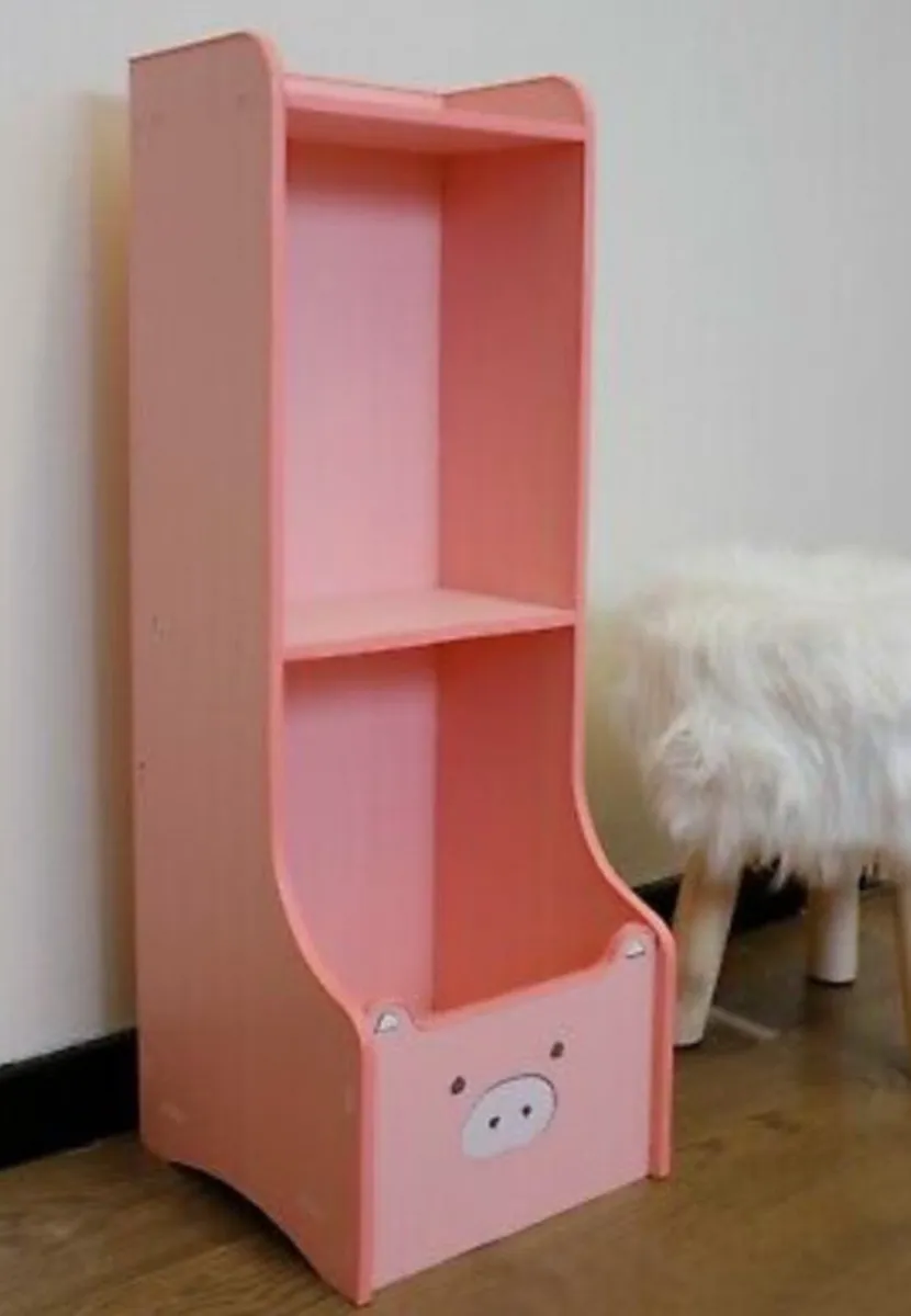 NEW Kids Storage Unit Toy Box Book Shelf - Image 2