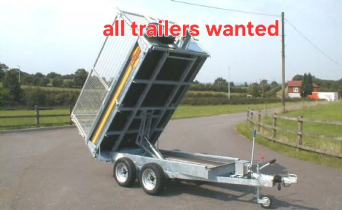 All make and model trailer horsebox wanted - Image 1
