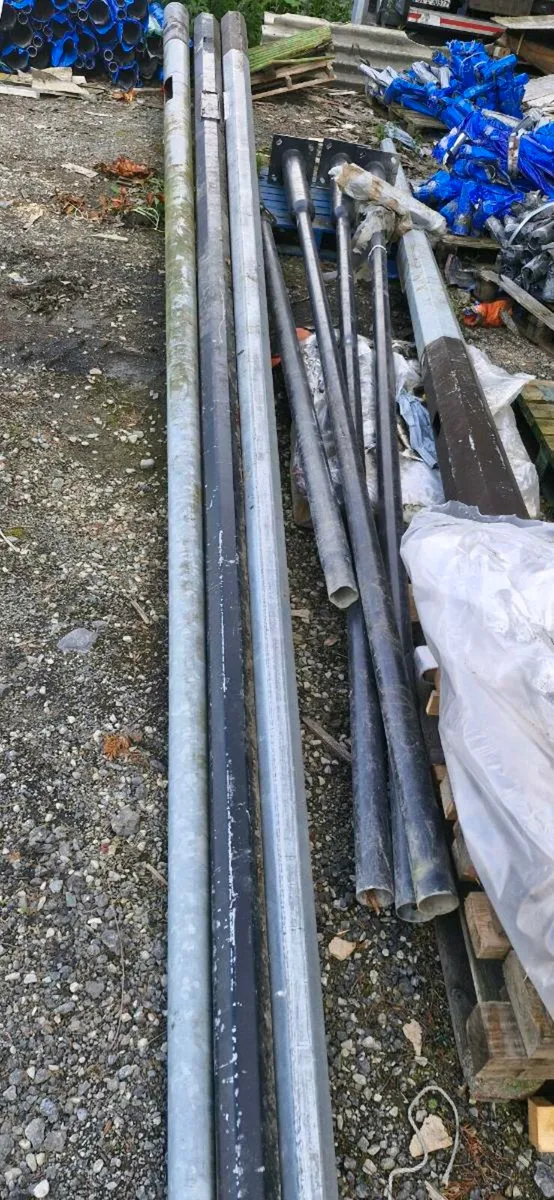 Galvanised post's tubes - Image 2