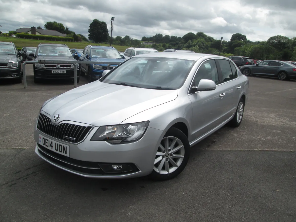 2014  SKODA  SUPERB  1.6  TDI  CR  SE  GREENLINE - Image 2